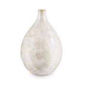 Simon Pearce Crystalline Medium Teardrop Vase -Candent